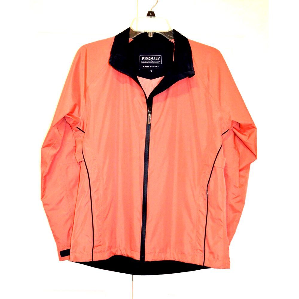 ProQuip Winning WeatherWear‎ Golf Windbreaker Jacket Womens S Convertible Zip